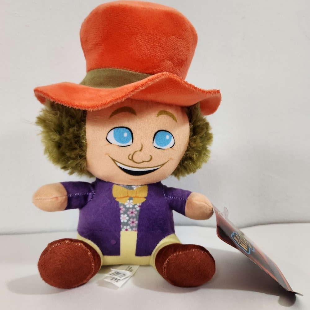 New Willy Wonka Charlie and the Chocolate Factory 7" Plush NWT Toy Factory 2022